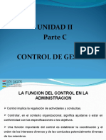 UNIDAD II, Control de Gestion