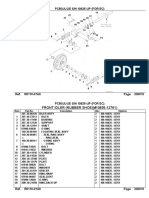 PC50UU-2E Front Idler Parts List