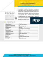 Ficha Técnica 400 Lúmens (Cod.33384) VBR101