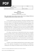 Math 144 Fundamentals of Data Science: Name Score Nathaniel E. Alcancia Course/Section: Math 144/ A52 Date: 6/16/2020