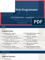 Junior Web Programmer v1