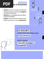 Basic Concept of Economics