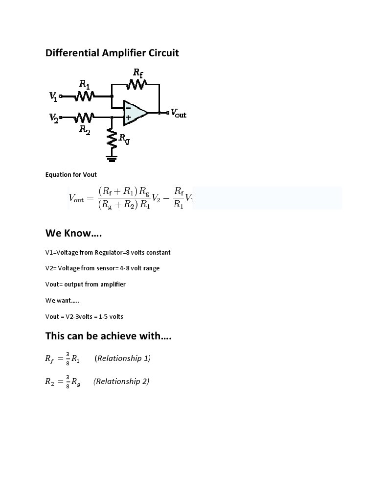 Differential Amplifier Circuit | PDF