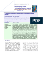 A Study of International Accounting Standard and Indian Accounting Standard