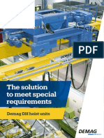 The Solution To Meet Special Requirements: Demag DH Hoist Units