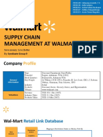 Supply Chain Management at Walmart