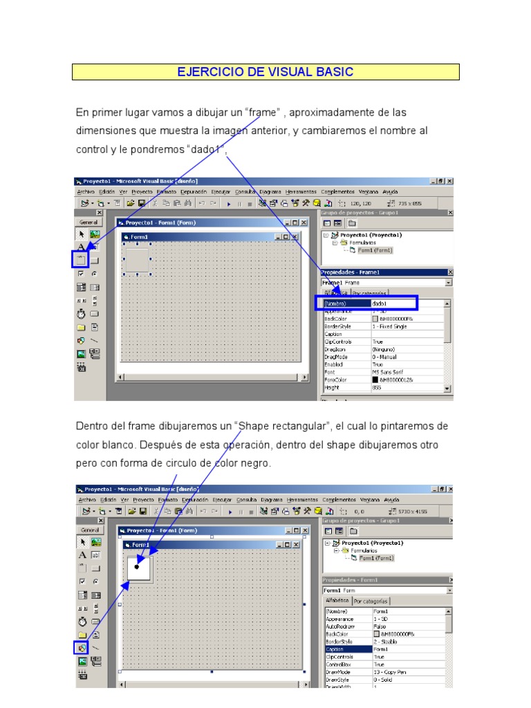 Ejercicio de Visual Basic | PDF