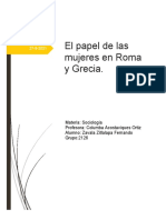 El Papel de Las Mujeres en Roma y Grecia