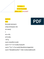 Tutorial - 6 Ayush Budania ENROLL NO - 19115037