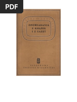 Tadeusz Borowski Opowiadania Z Książek I Z Gazet 1949 Zorg