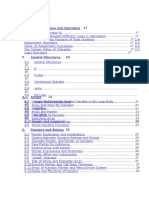 Primitive Types Operators Control Structures Arrays Pointers Class Inheritance Polymorphism Streams