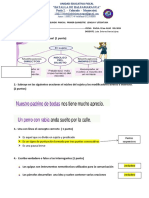 2° Evaluacion Del Segundo Parcial 1er Quimestre