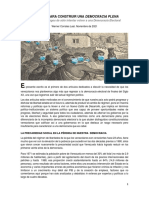 Un pacto para ir más allá de la democracia electoral