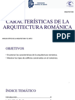 Características de La Arquitectura Románica