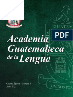 Boletin V - Academia Guatemalteca de La Lengua