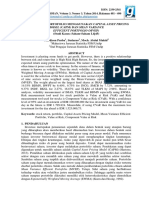 Optimalisasi Portofolio Menggunakan Capital Asset Pricing: Model (Capm) Dan Mean Variance Efficient Portfolio (Mvep)