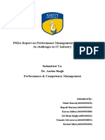 PSDA Report On Performance Management Practices and Its Challenges in IT Industry