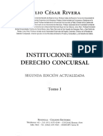 Instituciones de Derecho Concursal