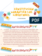 La Constitución Garantiza Las Libertades.