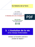 Évolution de La Vie Et Champs D'information, 2019