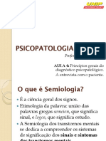 Aula 4 - Diagnóstico em Psicopatologia