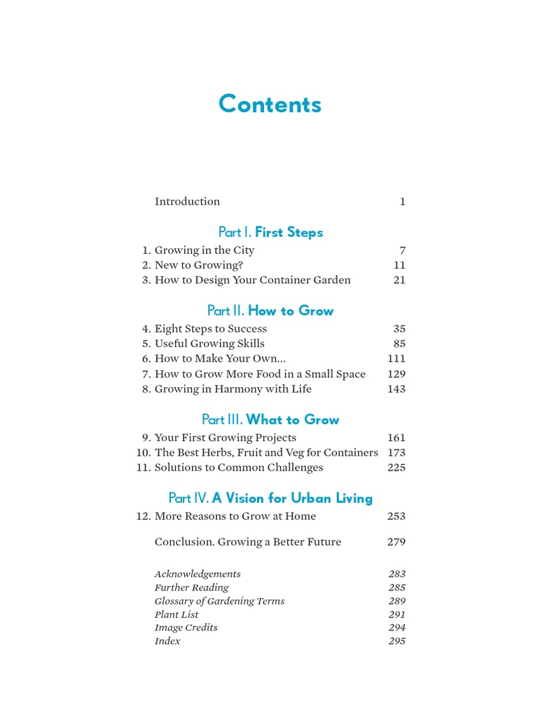 Urban Container Gardening Guide | PDF