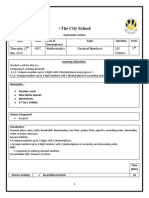 +the City School: Thursday 27 Jan, 2022 4T/C Mathematics Decimal Numbers 2P/ 70mins 2