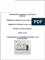 Precursores de La Iin y Aportaciones - Navarrete Valdez Luis Fernando