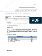 Instalación de grass sintético en Puno: especificaciones técnicas de agregados