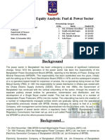 Presentation On Equity Analysis - Fuel - Power - Sectro (Group 6) Final...