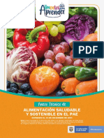 Anexo Técnico Alimentación Saludable y Sostenible en El PAE 12012022