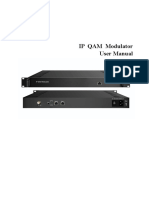 Multichannel IP QAM Manual