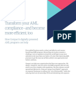Transform Your AML Compliance-And Become More Efficient, Too