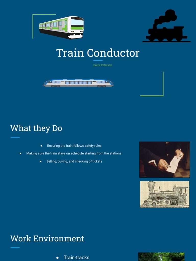 Train Conductor Career Overview | PDF