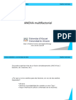 ANOVA Disenos Factoriales Ortogonales