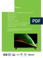 DA0 series-DA320Q A: Smart Monitor