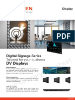 Preliminary Specsheet DV Displays