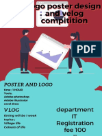 Logo Poster Design Logo Poster Design and Velog and Velog Compitition Compitition