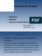 Transformaciones de Los Gases