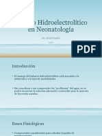 Manejo Hidroelectrolítico en Neonatología - Dr. Oscar Franco