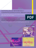 Materiales de Referencia y Comparaciones Interlaboratorios