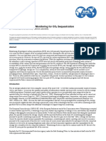 SPE 127752 Integrated Well-Based Monitoring For CO Sequestration