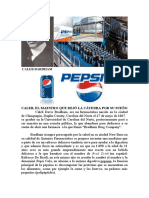 Emprendimiento y Gestión Primero Bachillerato Caso 36 PEPSI