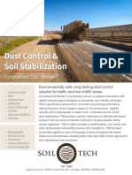 FSB Dust Control Soiltech Sheet