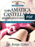 Gramática Castellana - Jorge Cotos