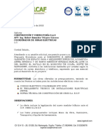 Oferta - Gabinete, Acometida y Medidor 2F (Hatillo)