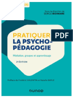 Pratiquer La Psychopédagogie. Médiation, Groupes Et Apprentissage