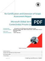Professional Services - Microsoft Global Services Center ISO 27001 Assessment Report PDF