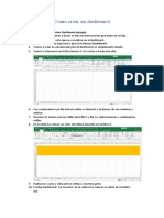 Instrucciones Como Crear Un Dashboard