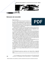 04) Blackwell, Roger Et. Al. (2003). Motivación Del Consumidor en Comportamiento Del Consumidor. México Thomson, Pp. 232-249